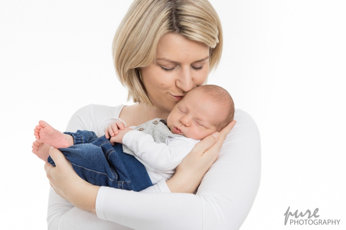 Babyfoto mit Mama, Elternfoto, Baby Fotoshooting Graz