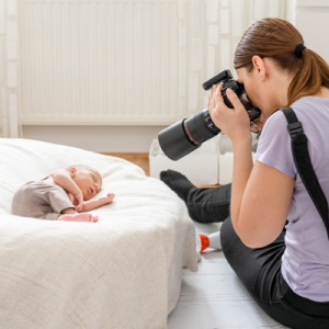 Neugeborenenshooting, Einblick in ein Fotoshooting, Newborn Shooting Graz